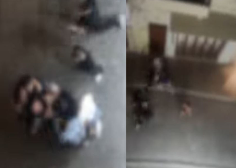 Ρέθυμνο: Βίντεο από άγρια συμπλοκή τα ξημερώματα στο κέντρο της πόλης