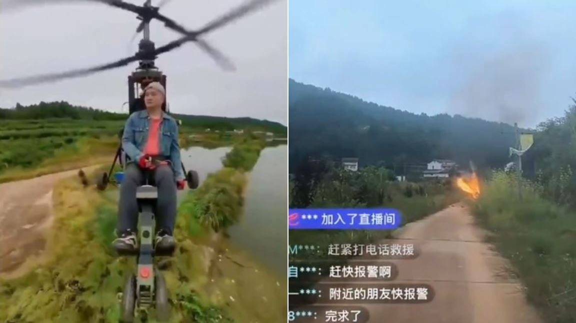 Τραγωδία σε live μετάδοση: Νεκρός influencer έπειτα από συντριβή μονοθέσιου ελικοφόρου – Συγκλονιστικό βίντεο