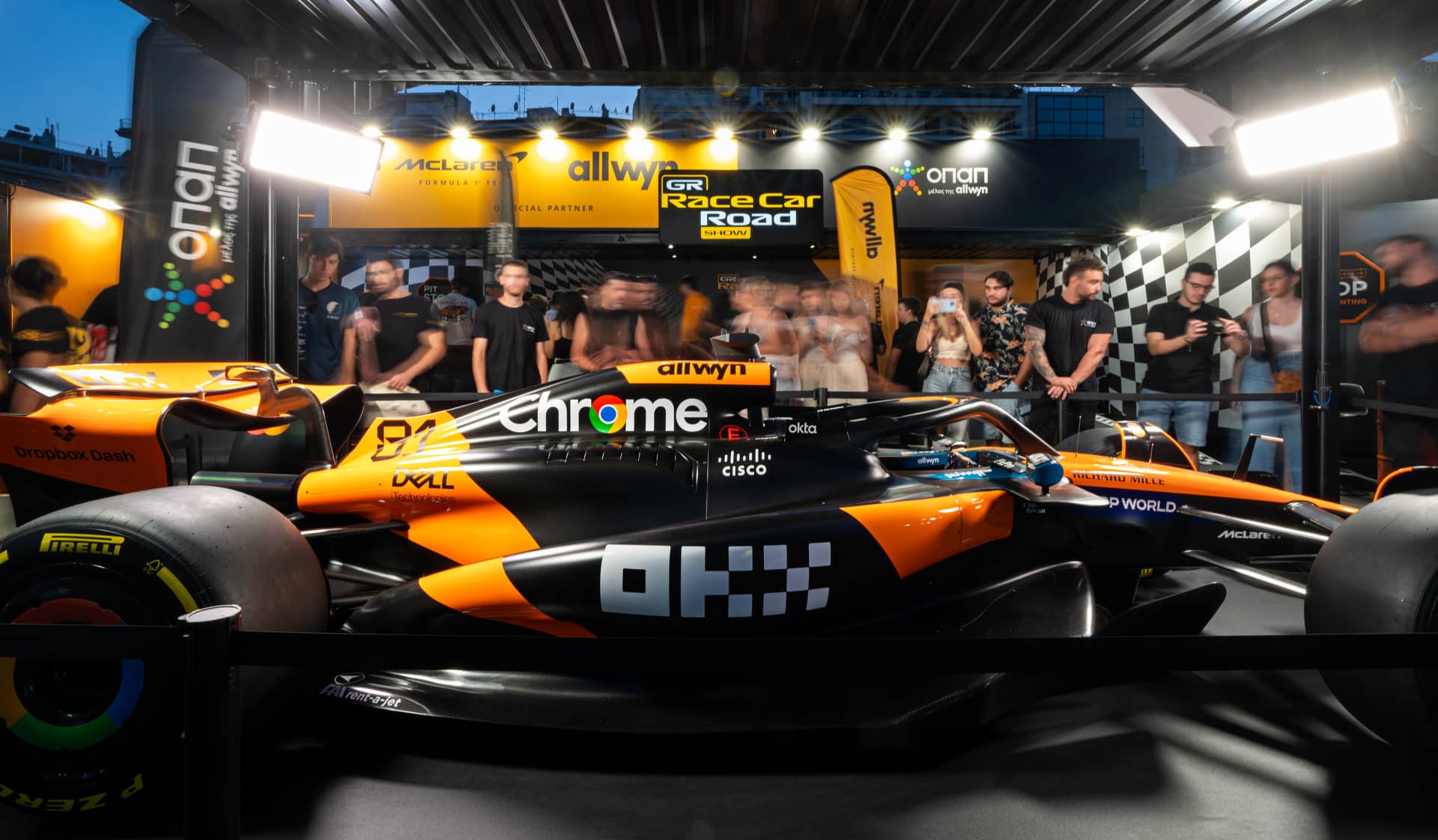 Θεσσαλονίκη, ΔΕΘ, McLaren, Formula 1, 