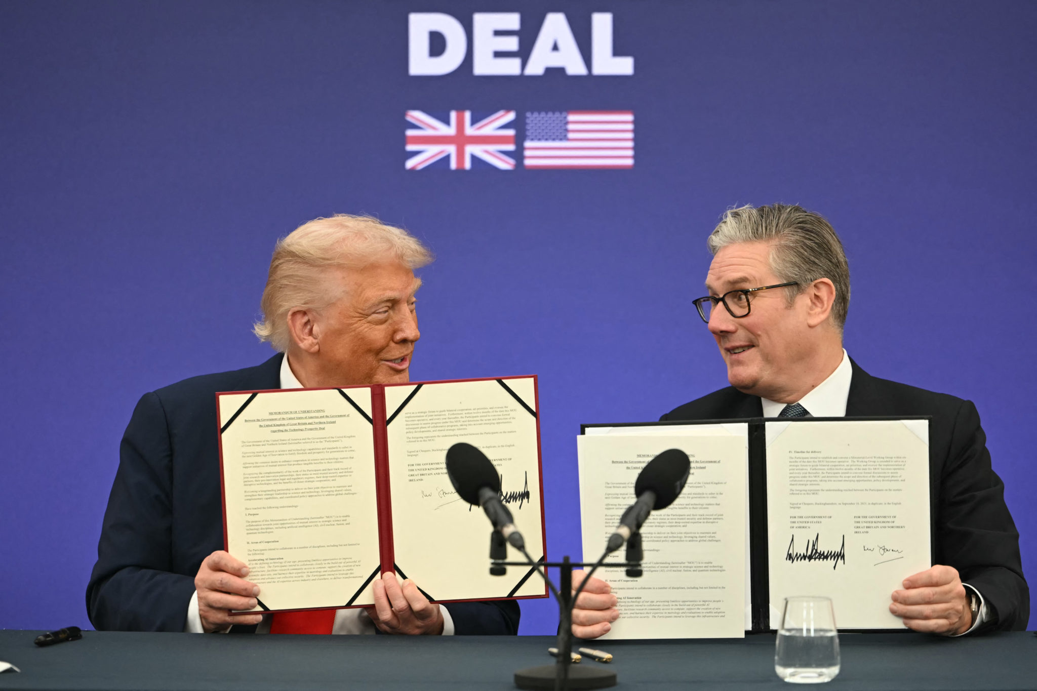 Ντόναλντ Τραμπ, Κιρ Στάρμερ