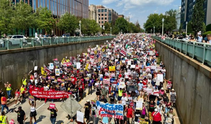 ΗΠΑ διαδήλωση Ουάσινγκτον