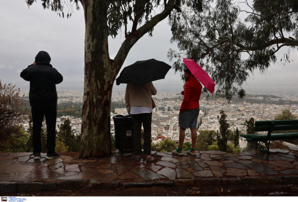 Κακοκαιρία Αθήνα βροχή καταιγίδες