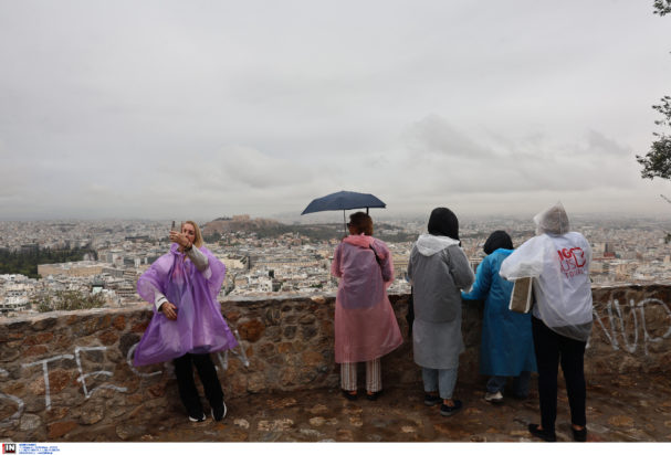 Κακοκαιρία Αθήνα βροχή καταιγίδες