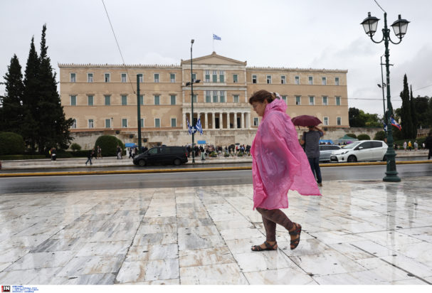 καιρός κακοκαιρία βροχή καταιγίδες