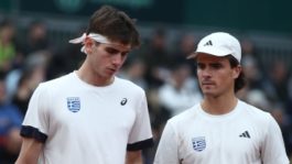 Davis Cup: Ήττα για την Ελλάδα στο διπλό και προβάδισμα με 2-1 της Βραζιλίας