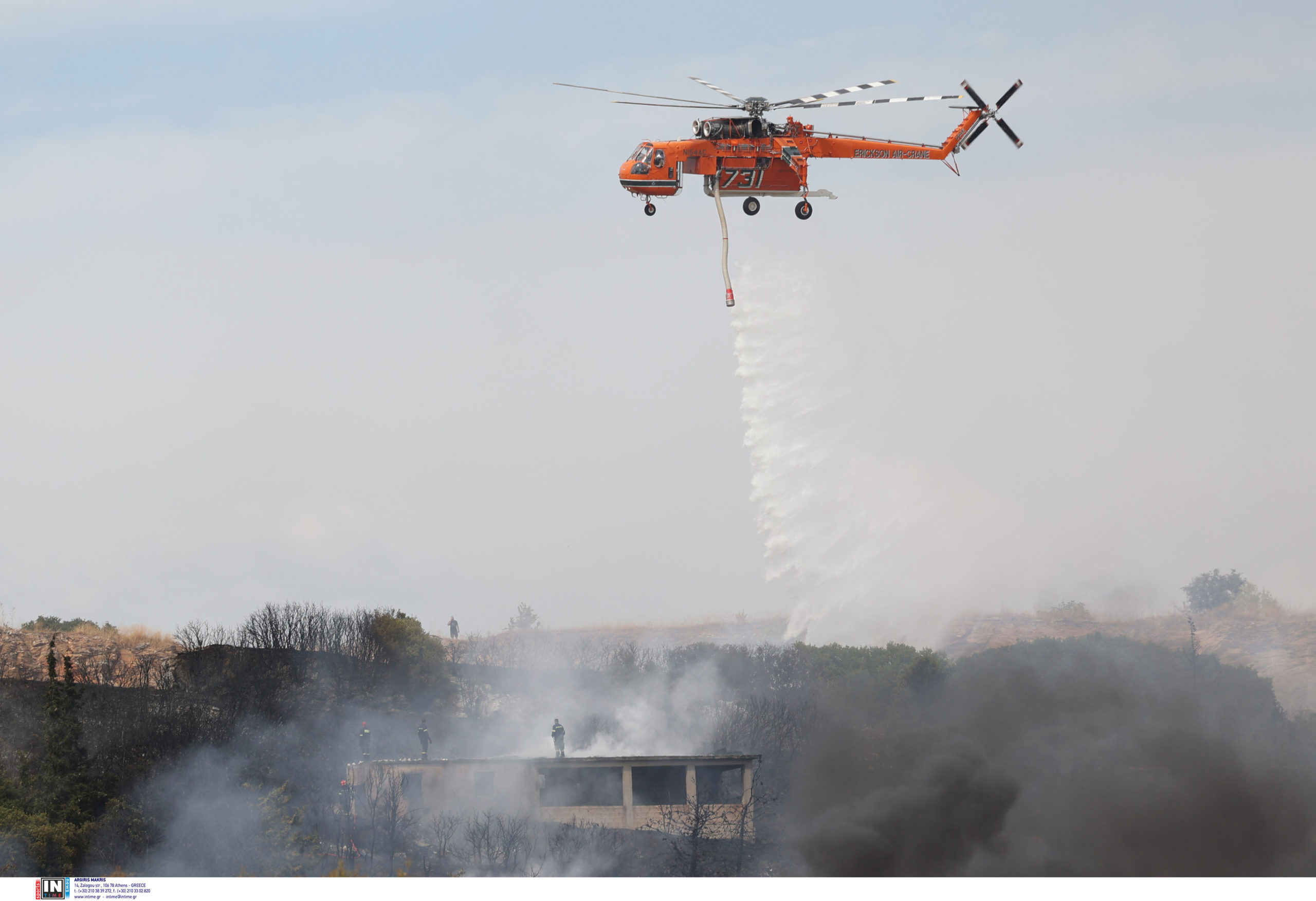 Θεσσαλονίκη: Σε ύφεση η φωτιά στον Χορτιάτη – Δείτε ΦΩΤΟ και ΒΙΝΤΕΟ