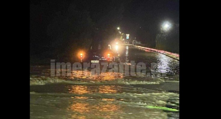Κακοκαιρία στην Ζάκυνθο