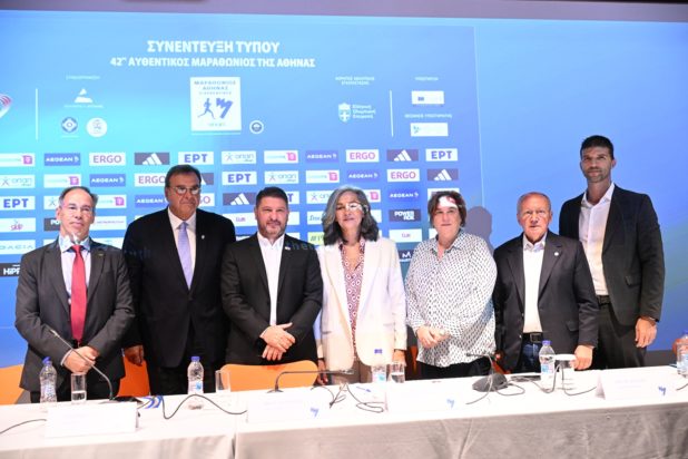 Οι ομιλητές της συνέντευξης τύπου του ΣΕΓΑΣ