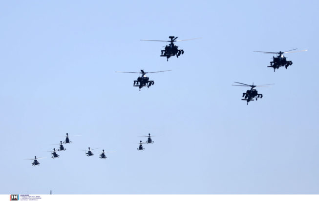 παρέλαση Θεσσαλονίκη αεροσκάφος μαχητικό 28η Οκτωβρίου