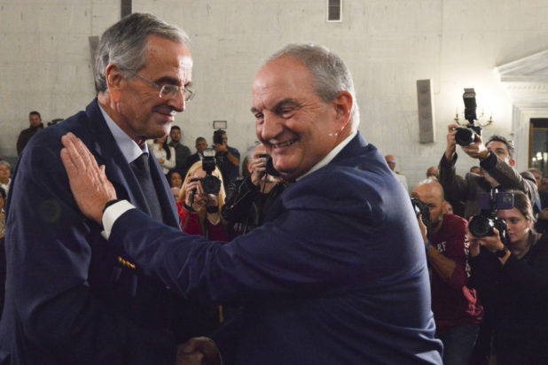 Αντώνης Σαμαράς Κώστας Καραμανλής