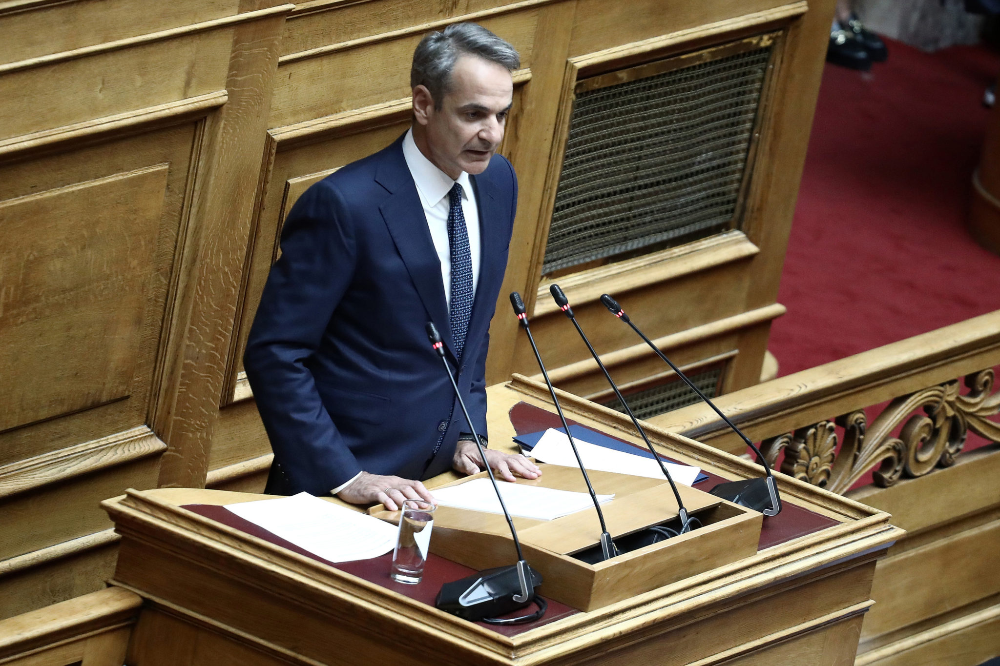 Κυριάκος Μητσοτάκης, Βουλή