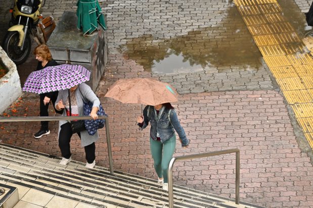 βροχή καιρός κακοκαιρία αθήνα