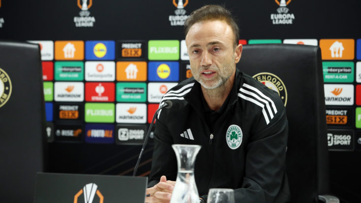 Χρήστος Κόντης - Παναθηναϊκός, συνέντευξη Τύπου για τον αγώνα με την Φέγενορντ