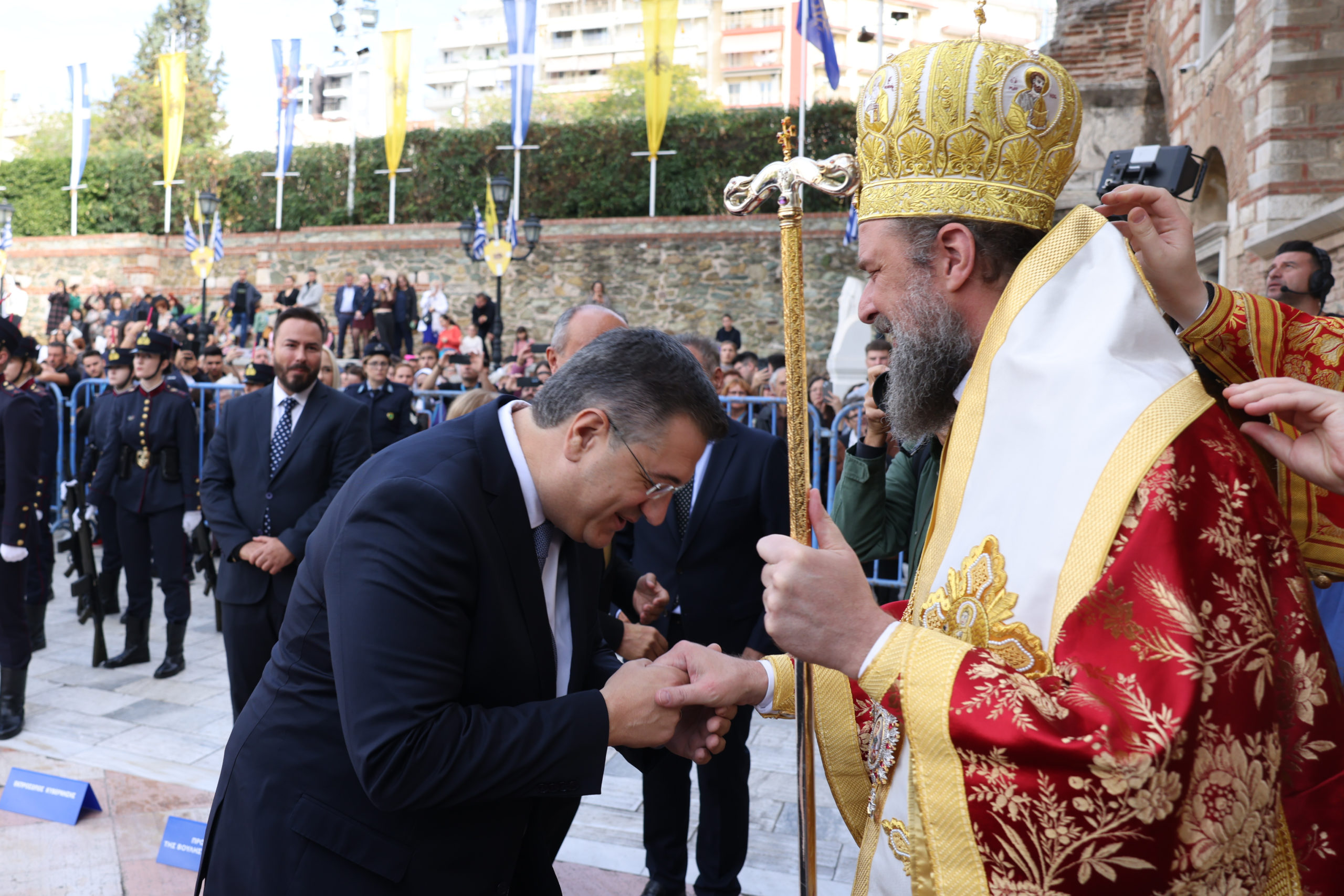 Θεσσαλονίκη, Άγιος Δημήτριος, δοξολογία