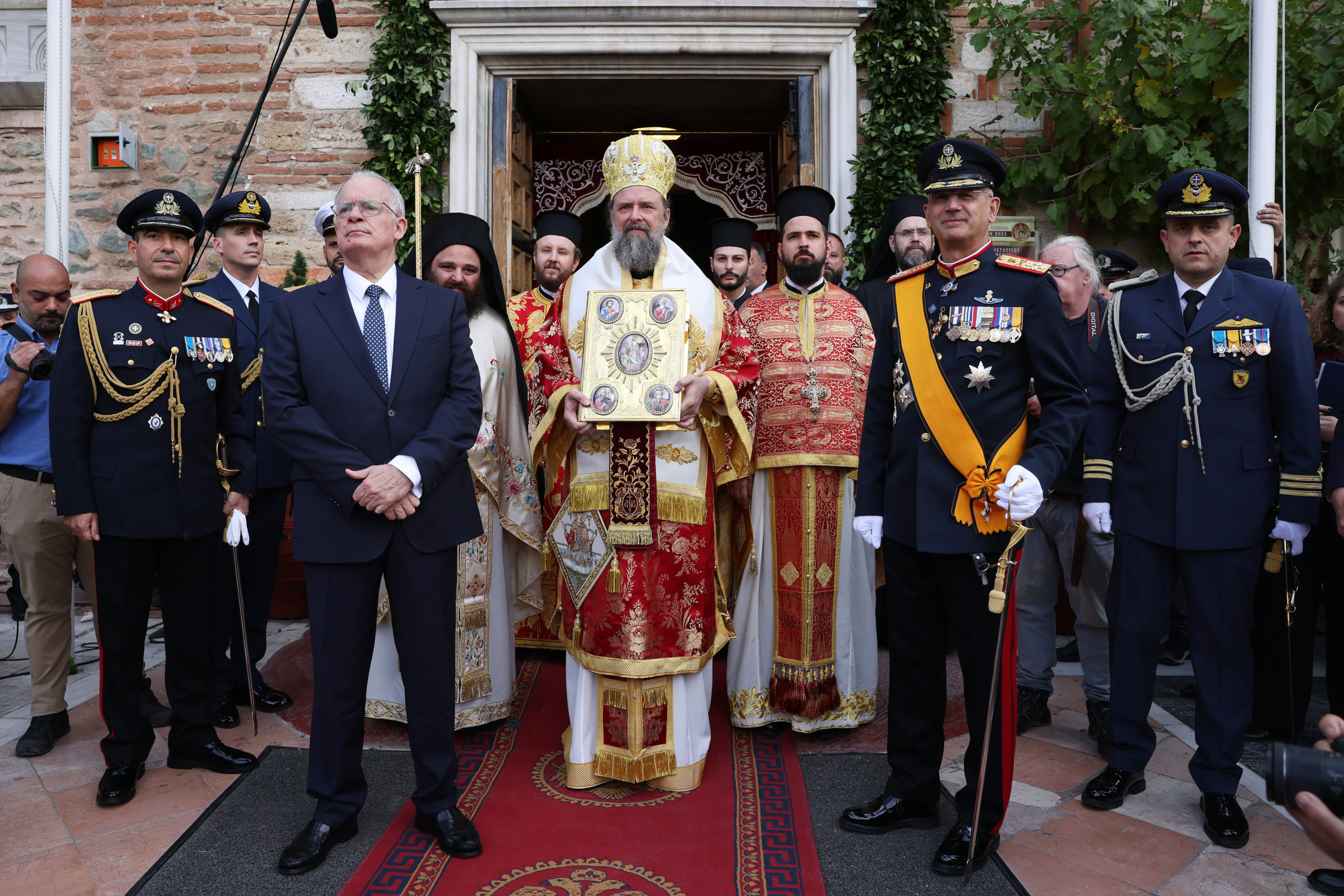 Θεσσαλονίκη, Άγιος Δημήτριος, δοξολογία 