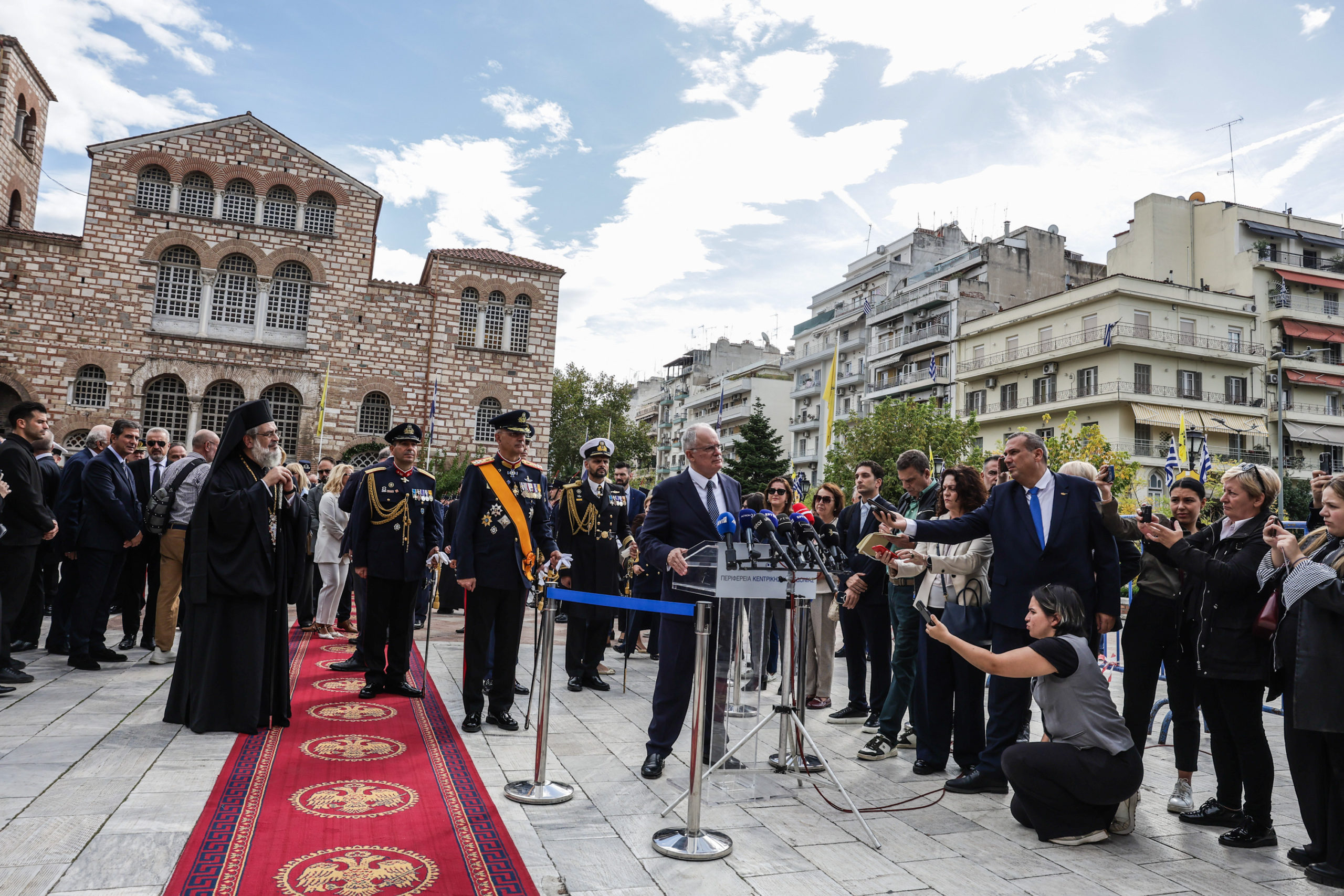 Θεσσαλονίκη, Άγιος Δημήτριος, δοξολογία 
