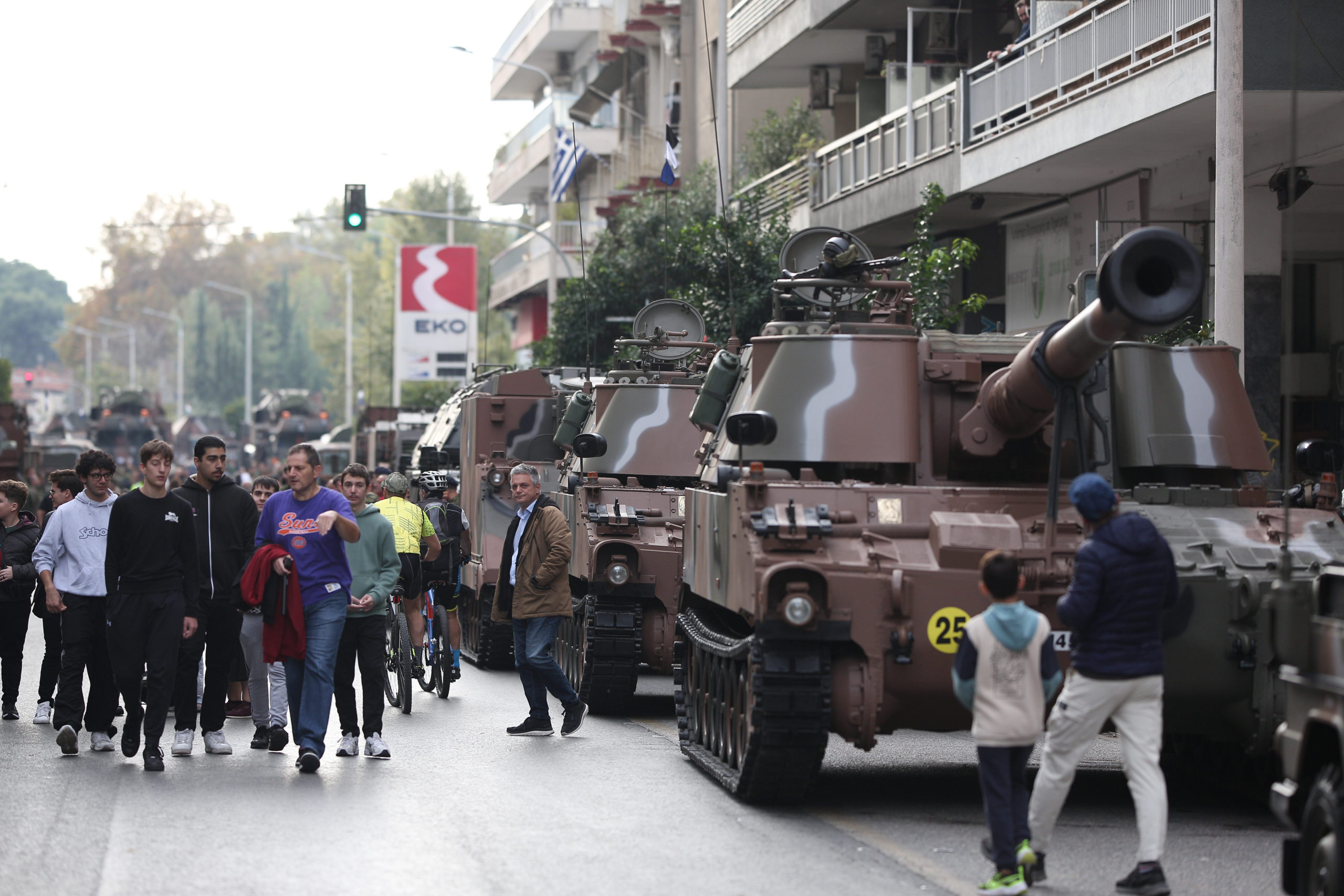 28η Οκτωβρίου, Στρατιωτική παρέλαση, Θεσσαλονίκη