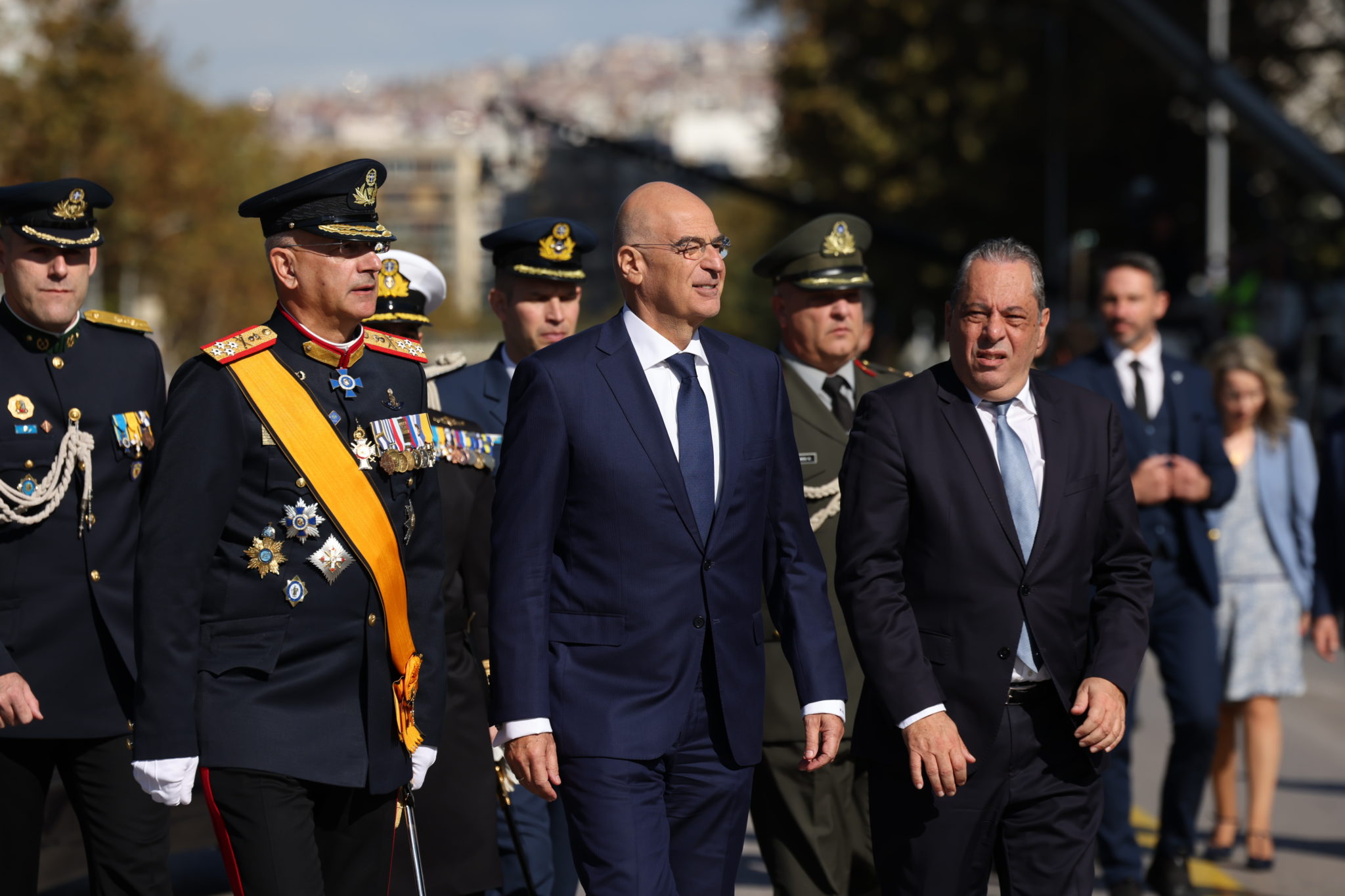 Νίκος Δένδιας, 28η Οκτωβρίου, Παρέλαση, Θεσσαλονίκη