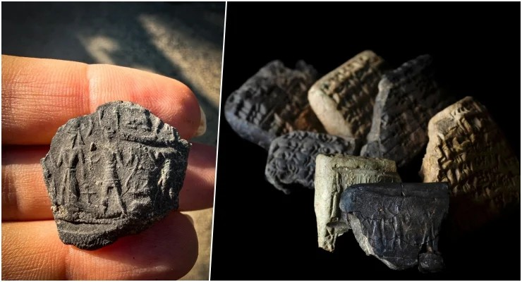 Οι πήλινες σφραγίδες του άγνωστου πρίγκιπα των Χετταίων. Φωτογραφία: Τουρκικό υπουργείο πολιτισμού