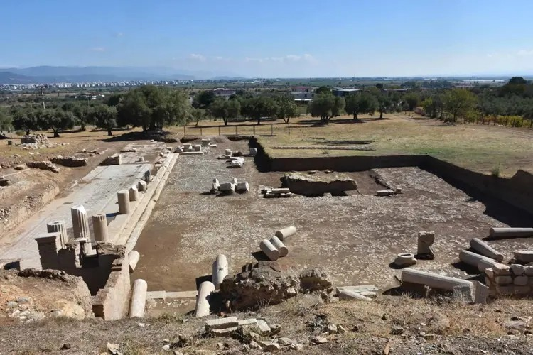 Η αγορά 1.800 ετών που ανακαλύφθηκε πρόσφατα στην Μητρόπολη. Φωτογραφία: Anatolian Archaeology 