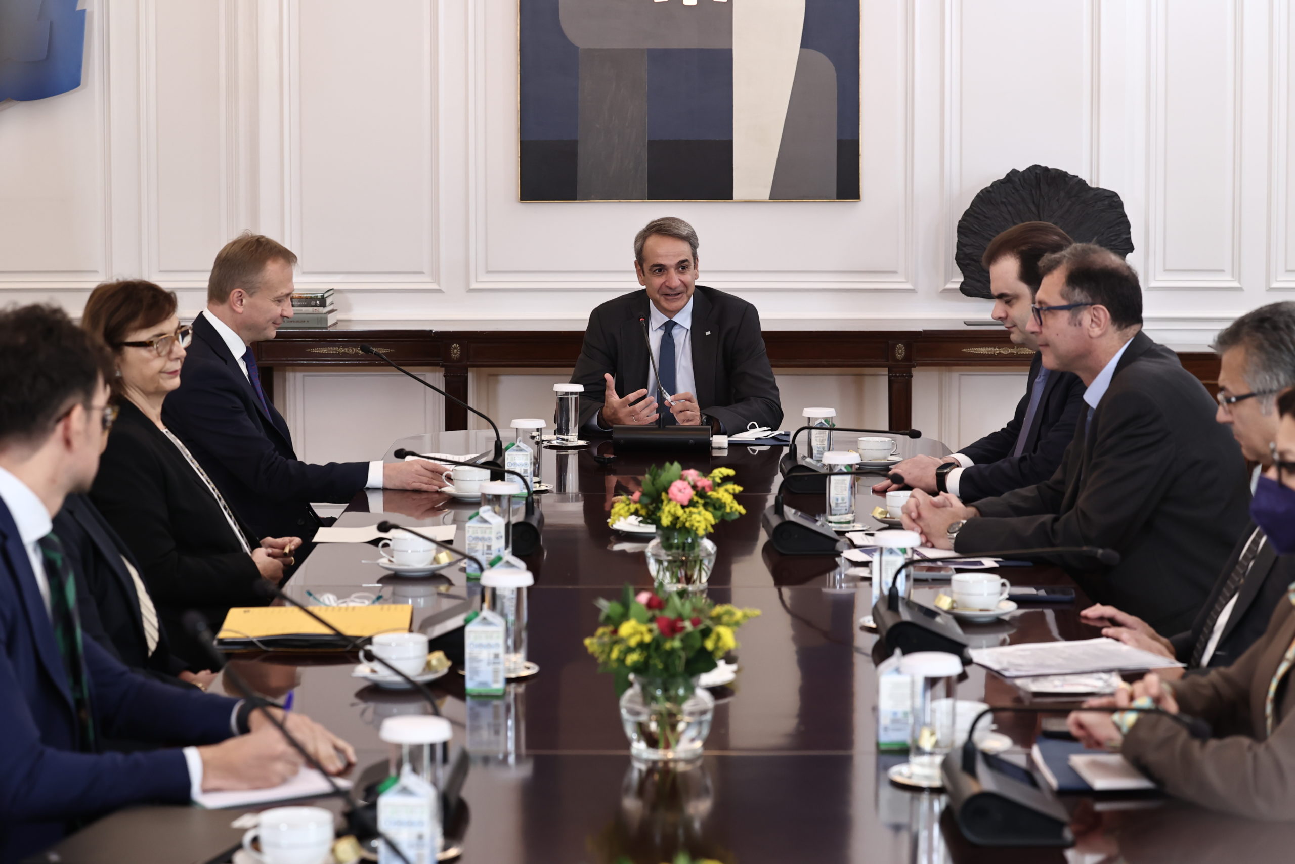 Μητσοτάκης- Ευρωπαίος Επίτροπος