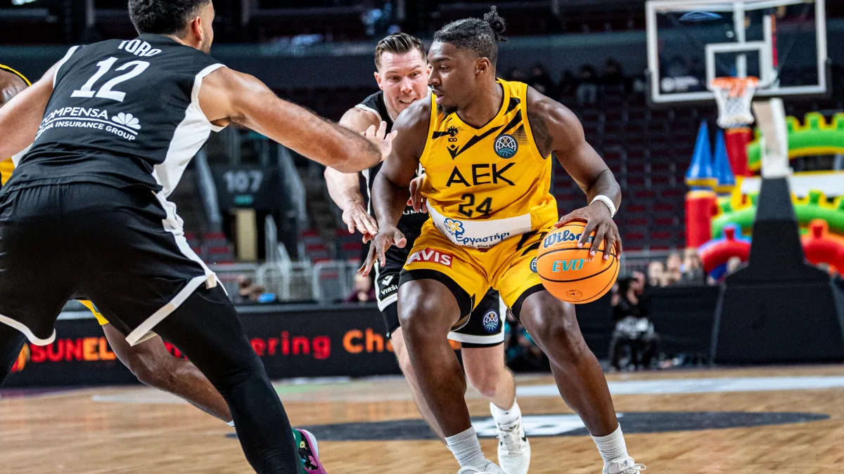 Ρίγα – ΑΕΚ 53-69: Πρεμιέρα με «διπλό» στο Basketball Champions League η «Ένωση»