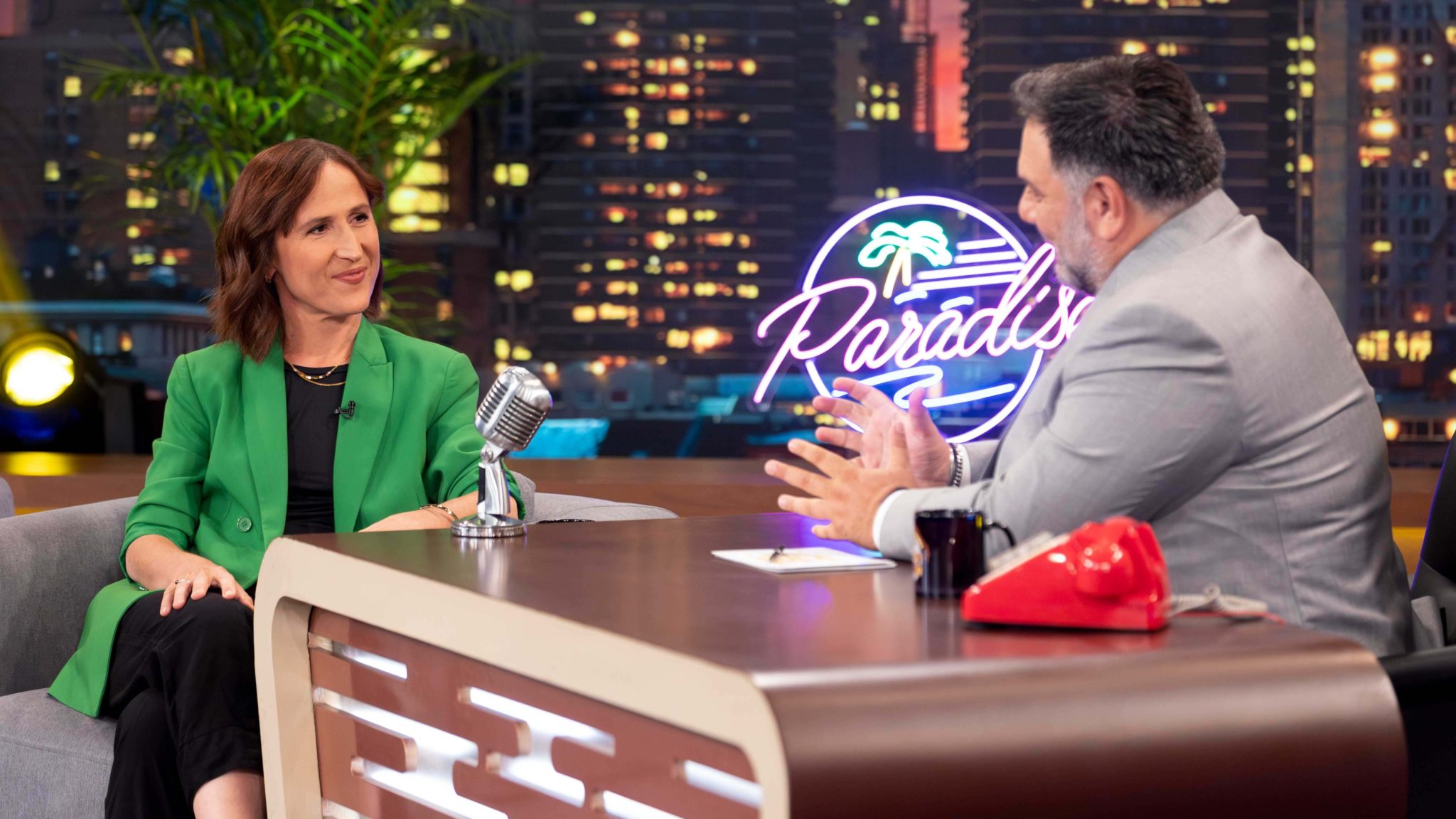 Γιούλη Τσαγκαράκη, στο The 2Night Show