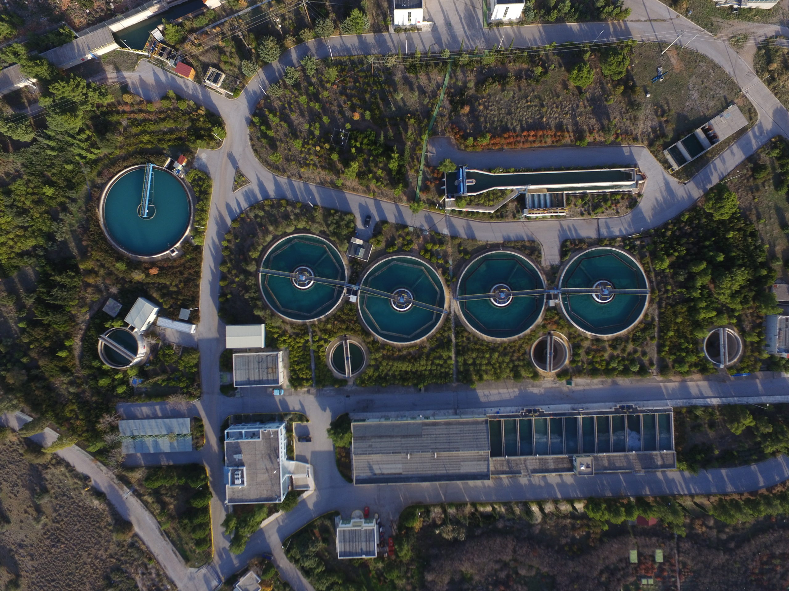 Μονάδα Επεξεργασίας Νερού Ασπροπύργου, Πηγή: Αρχείο ΕΥΔΑΠ