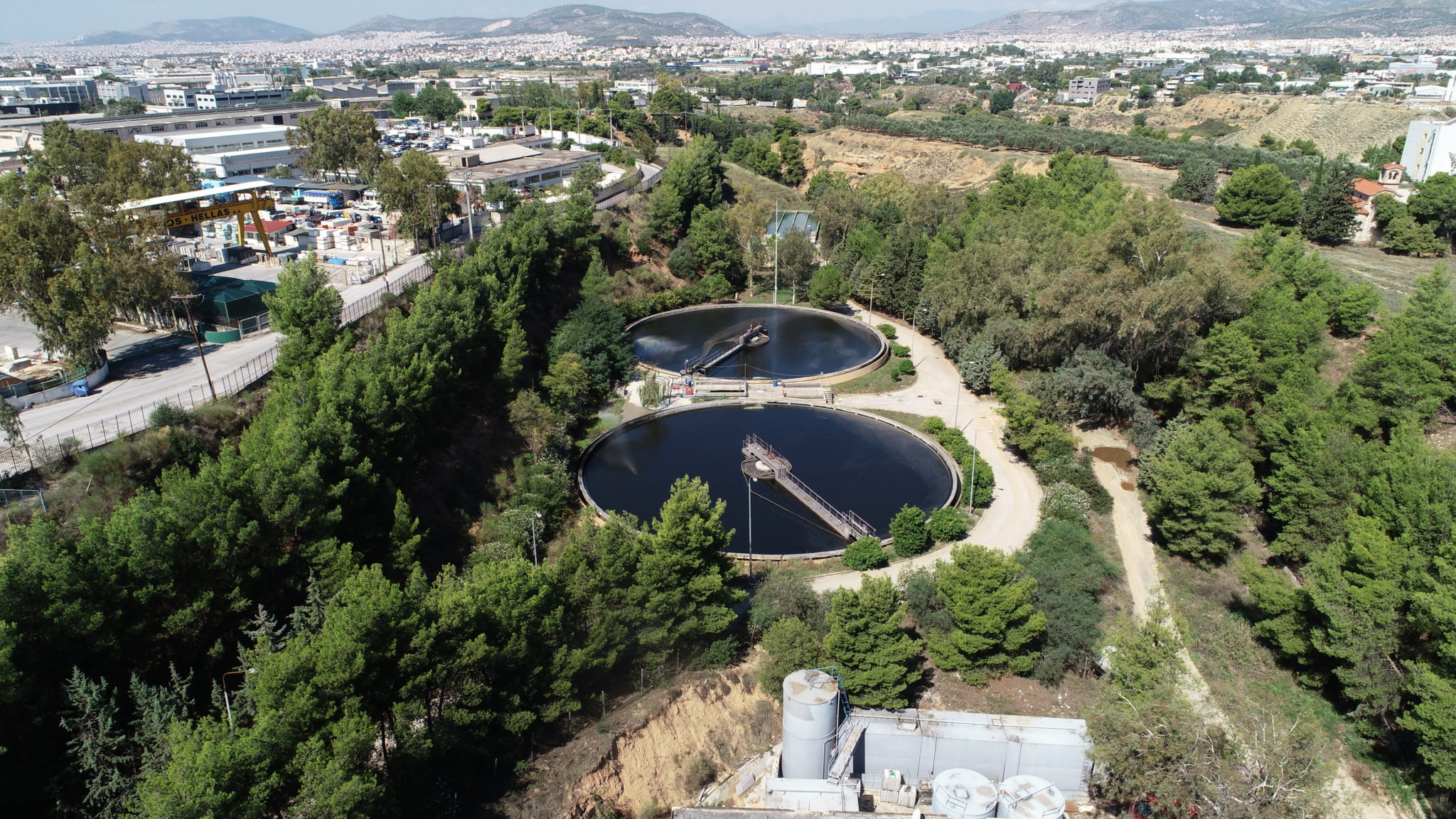 Κέντρο Επεξεργασίας Λυμάτων Μεταμόρφωσης, Πηγή: Αρχείο ΕΥΔΑΠ