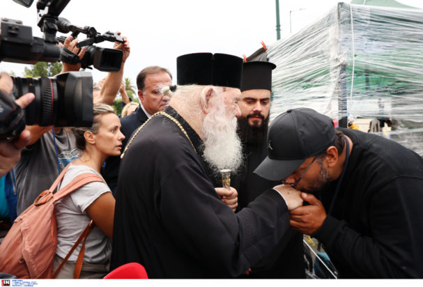 Ο Αρχιεπίσκοπος Ιερώνυμος επισκέφτηκε τον Πάνο Ρούτσι