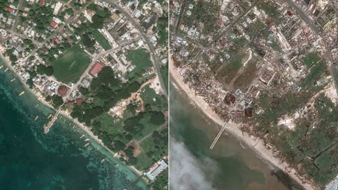 Τζαμάικα: Αγνώριστη μετά το σαρωτικό πέρασμα του τυφώνα «Μελίσα» – Δορυφορικές εικόνες καταγράφουν το μέγεθος της καταστροφής