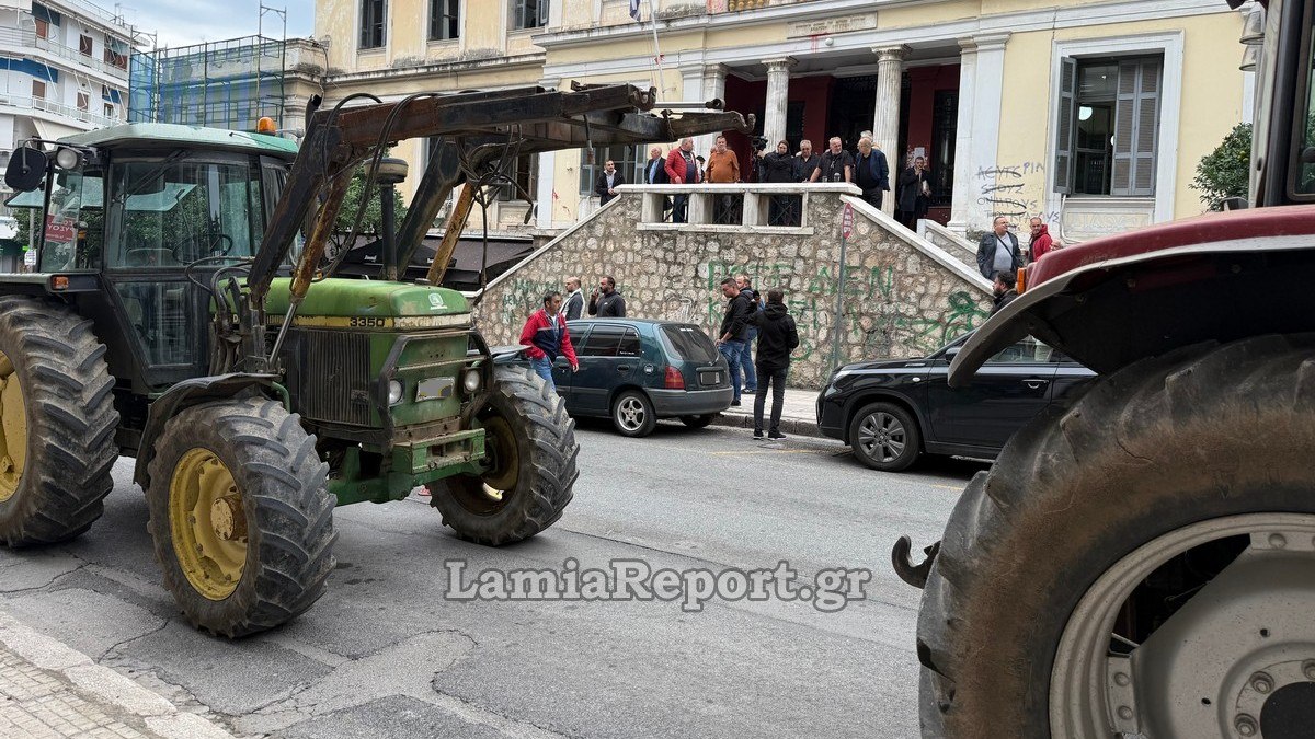 Λαμία: Με μηχανοκίνητη πορεία στα δικαστήρια οι αγρότες – ΦΩΤΟ και ΒΙΝΤΕΟ
