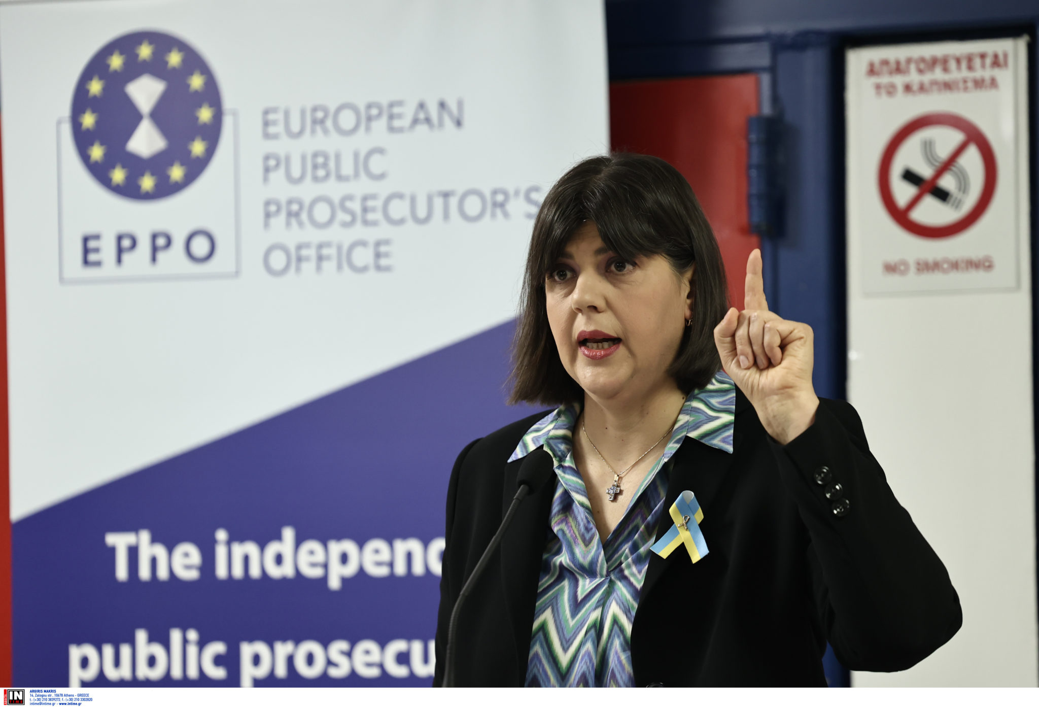 Η συνέντευξη Τύπου της Ευρωπαίας Εισαγγελέως, Λάουρα Κοβέσι