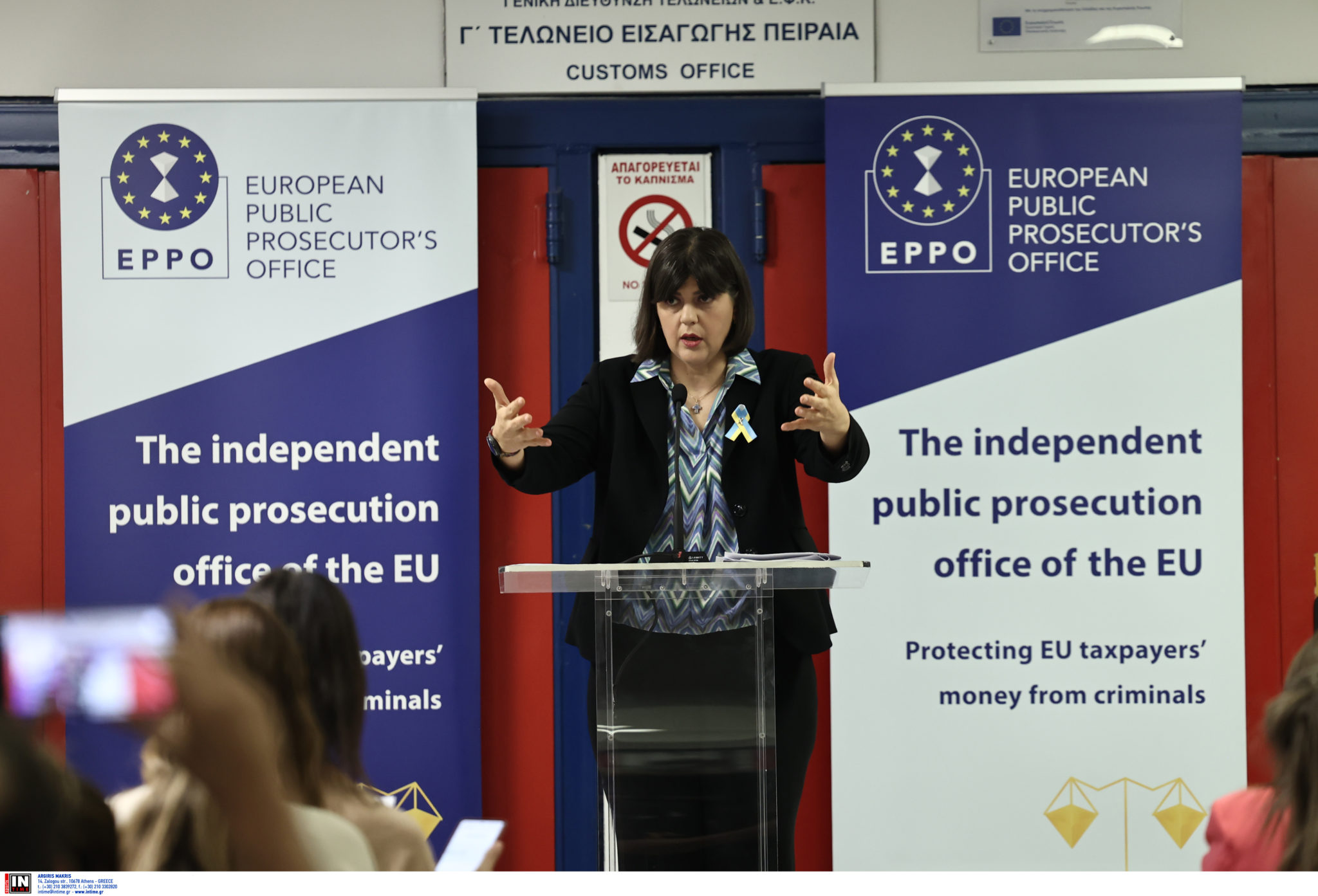 Η συνέντευξη Τύπου της Ευρωπαίας Εισαγγελέως, Λάουρα Κοβέσι