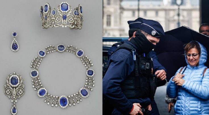 Λούβρο, Ληστεία