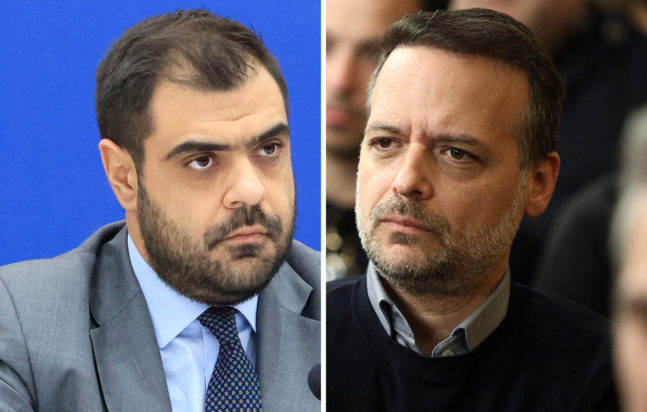 Παύλος Μαρινάκης, με τον Χάρης Δούκας