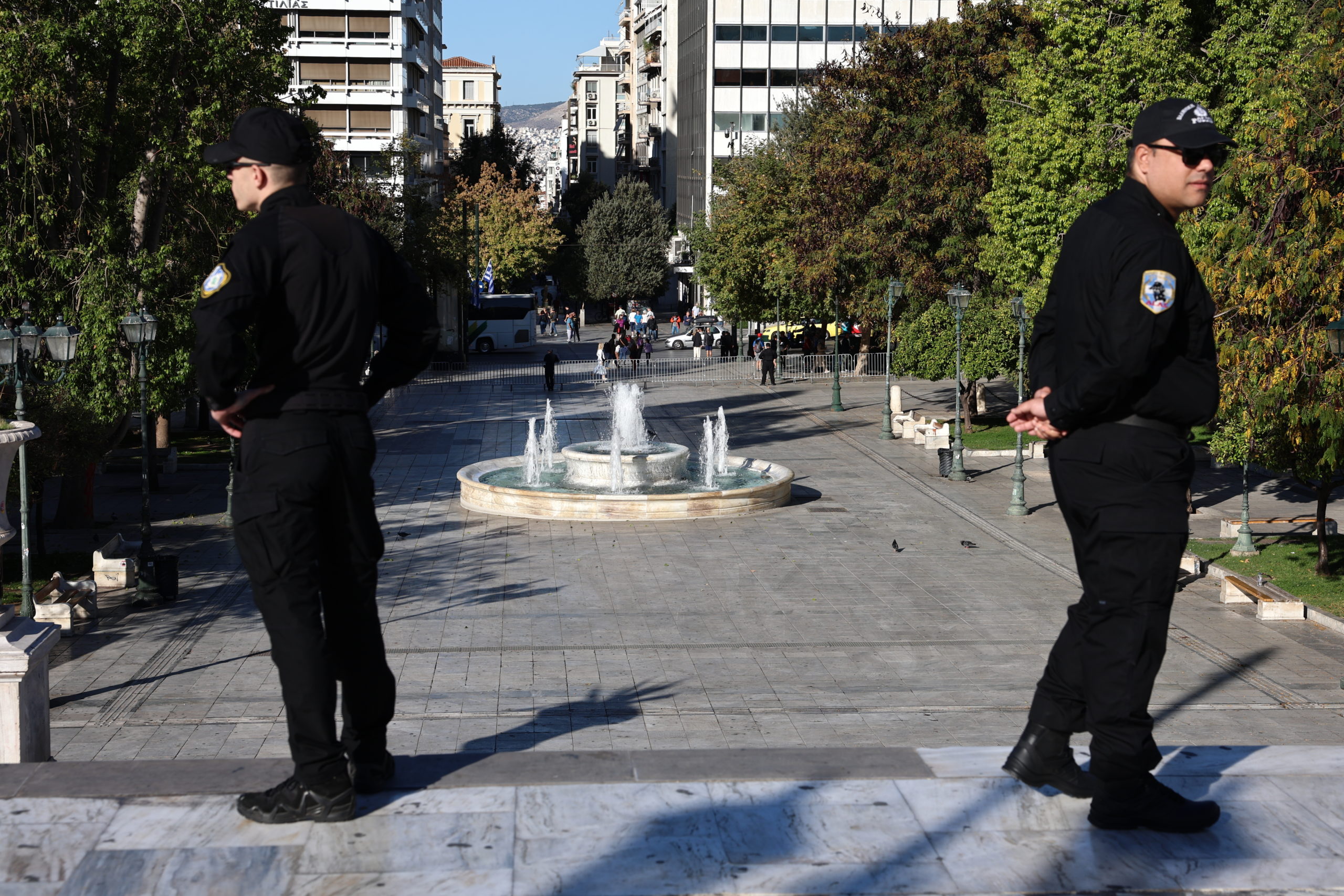 Μνημείο Αγνώστου Στρατιώτη αστυνομικοί παρέλαση