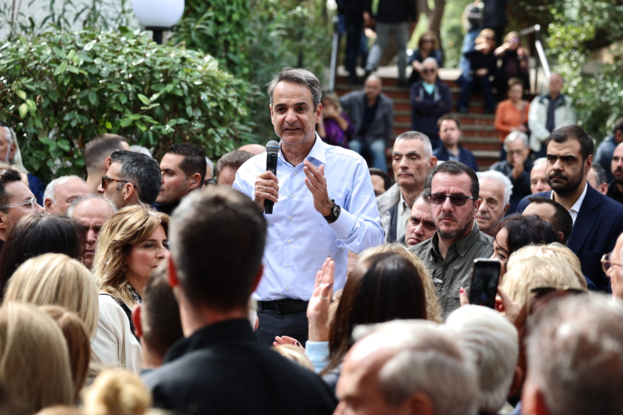 Μητσοτάκης: Προσπαθούμε συνέχεια, κάθε μέρα, να κάνουμε τις ζωές των Ελλήνων πολιτών καλύτερες