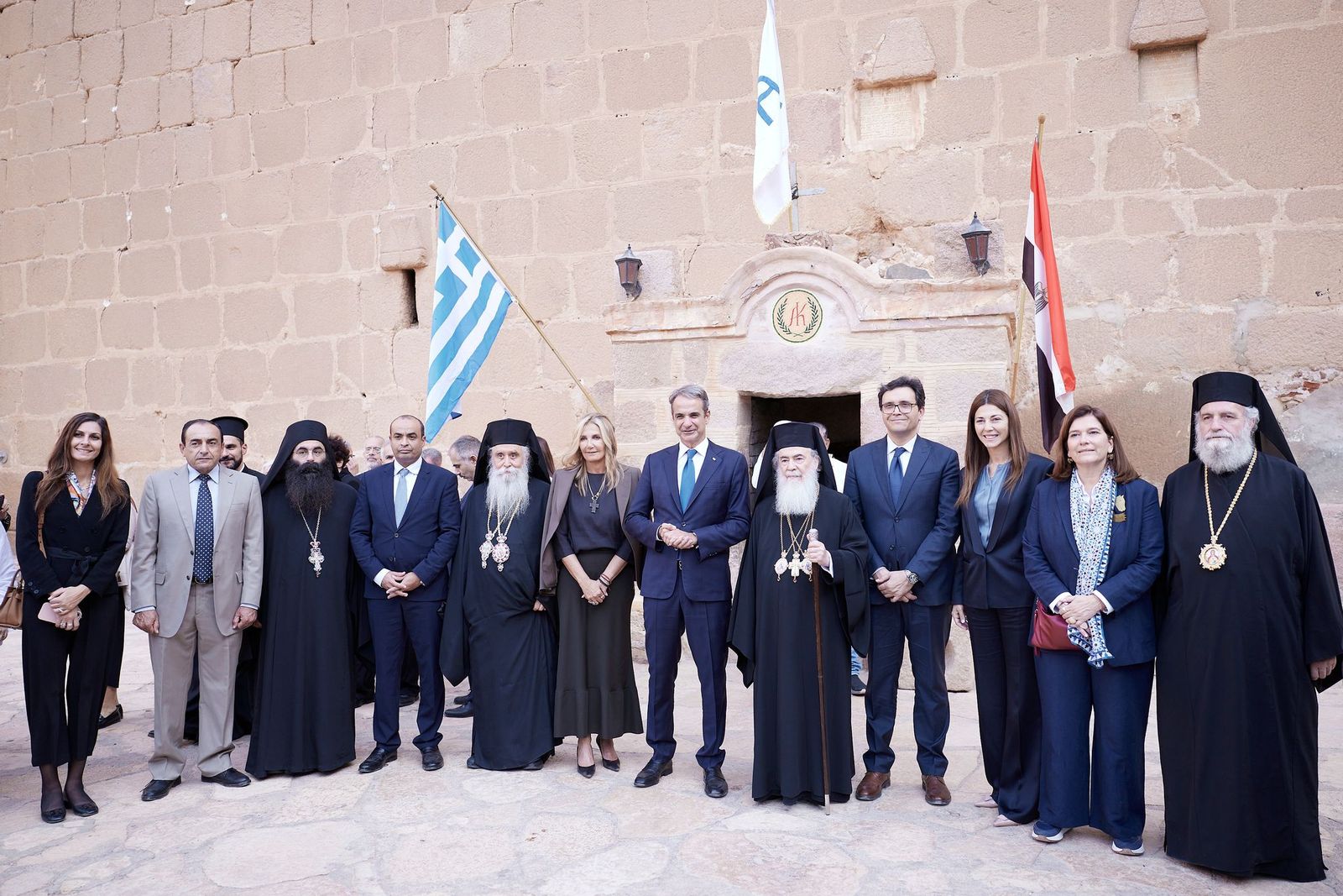 Μητσοτάκης: Η ελληνική κυβέρνηση θα στέκεται πάντα δίπλα στο Ιερό Μοναστήρι της Αγίας Αικατερίνης