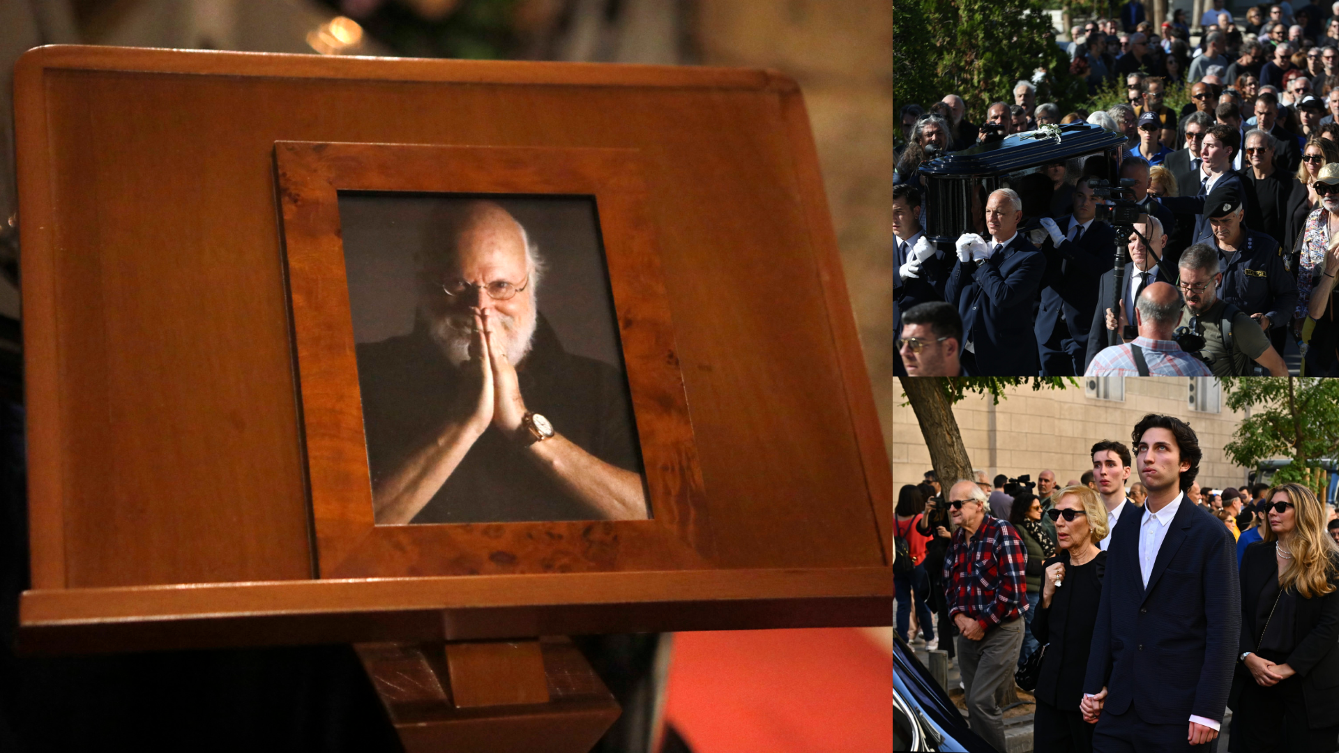 «Τραγούδησες για εμάς, το έθνος, τον λαό και την ιστορία» – Συγκίνηση, δάκρυα και μουσική στην κηδεία του Διονύση Σαββόπουλου