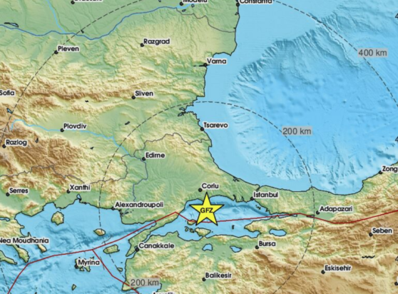 σεισμός Τουρκία