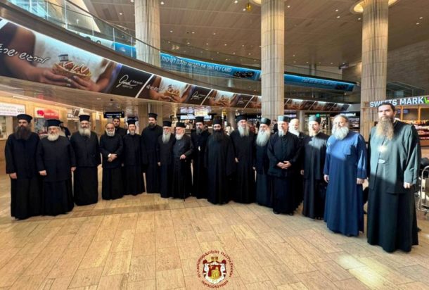 Ισραήλ: Στον Ναό της Αναστάσεως, στα Ιεροσόλυμα. η χειροτονία του Αρχιεπισκόπου Σινά Συμεών