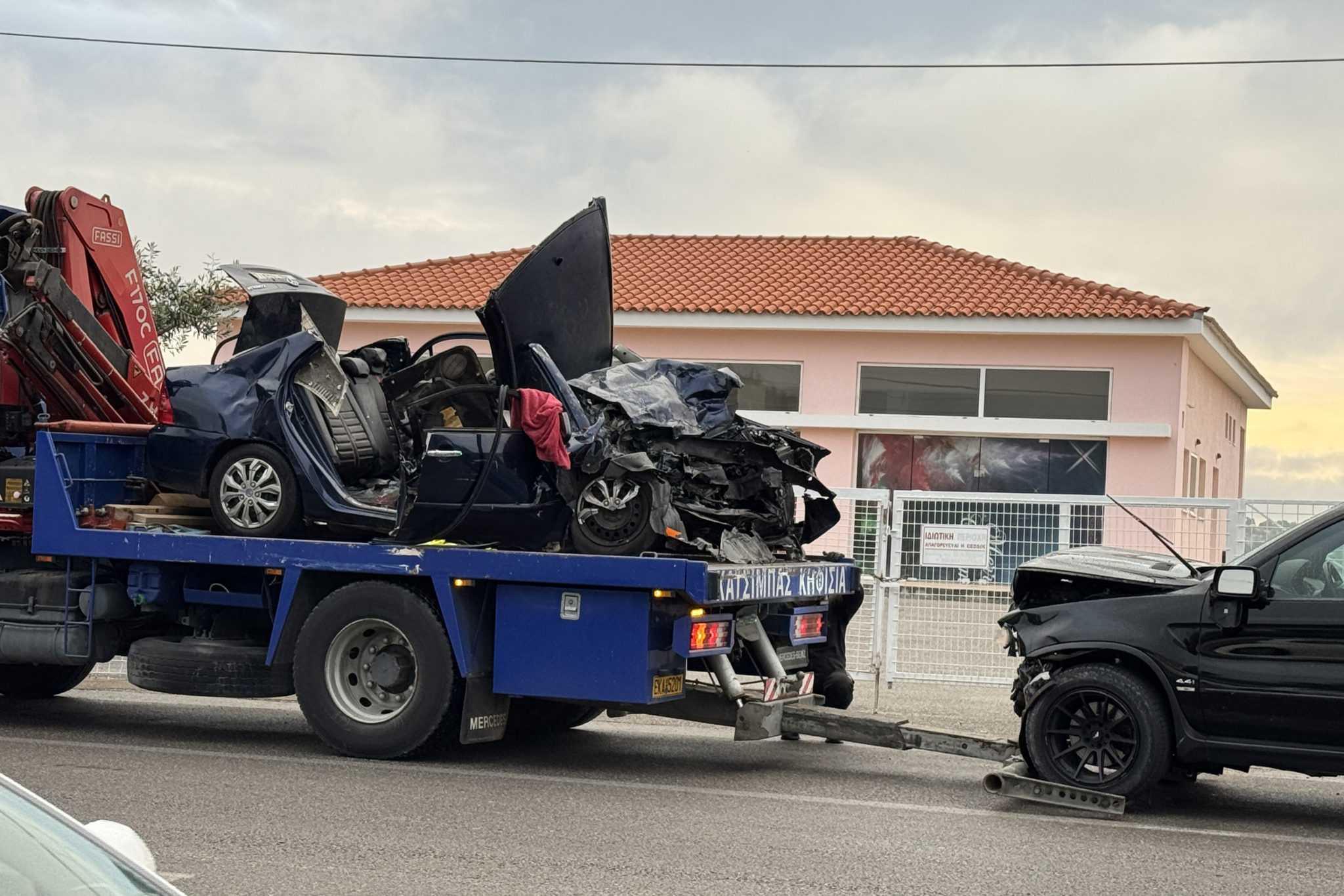 Τροχαίο με νεκρούς στις Αφίδνες