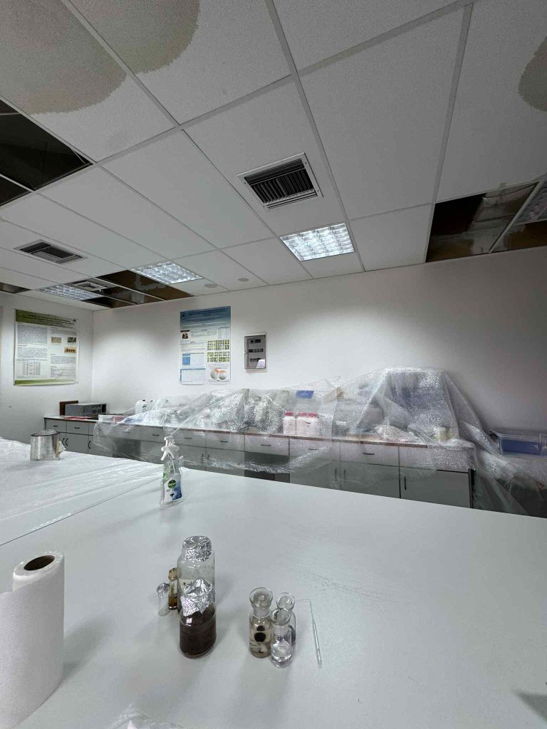 Πλημμύρισε η Γεωπονική Σχολή στον Βόλο