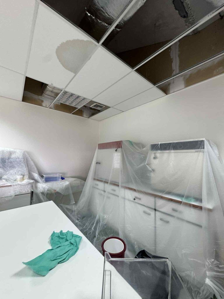 Πλημμύρισε η Γεωπονική Σχολή στον Βόλο