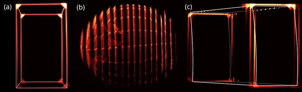 Φωτογραφία: Hornof, D., Helm, V., de Dios Rodriguez, E. et al. A snapshot of relativistic motion: visualizing the Terrell-Penrose effect. Commun Phys 8, 161 (2025). https://doi.org/10.1038/s42005-025-02003-6