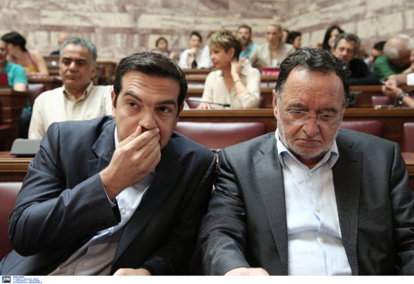 Αλέξης Τσίπρας, Παναγιώτης Λαφαζάνης