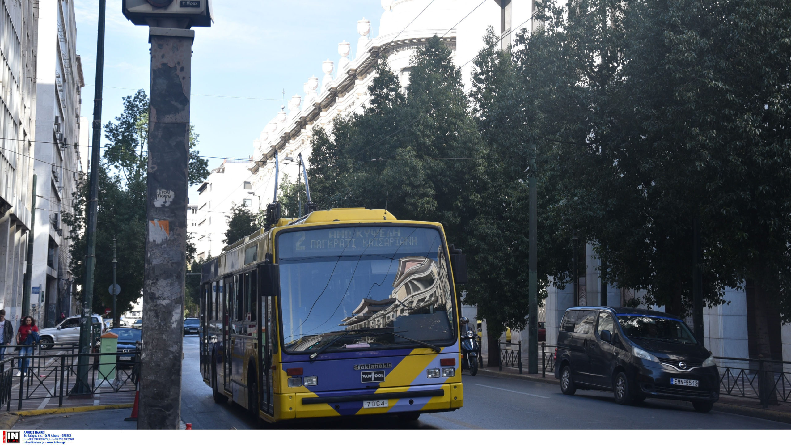 Λεωφόρος Μεσογείων: Κινητές κάμερες σε λεωφορεία κατέγραψαν παραβάτες οδηγούς