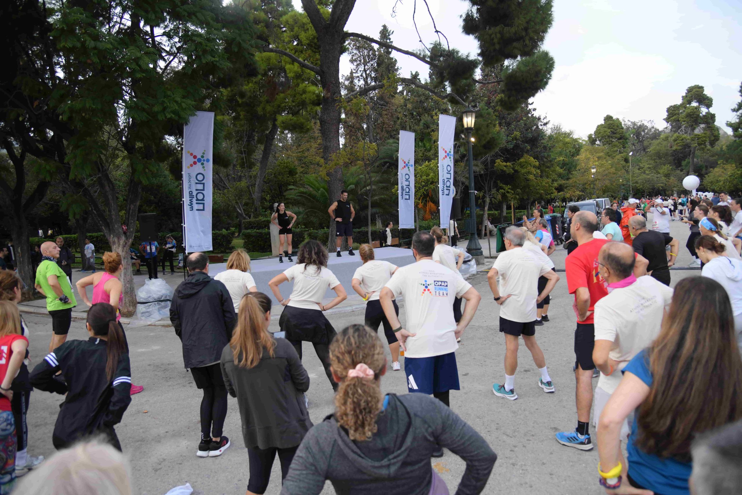 Warm up sessions από τον ΟΠΑΠ