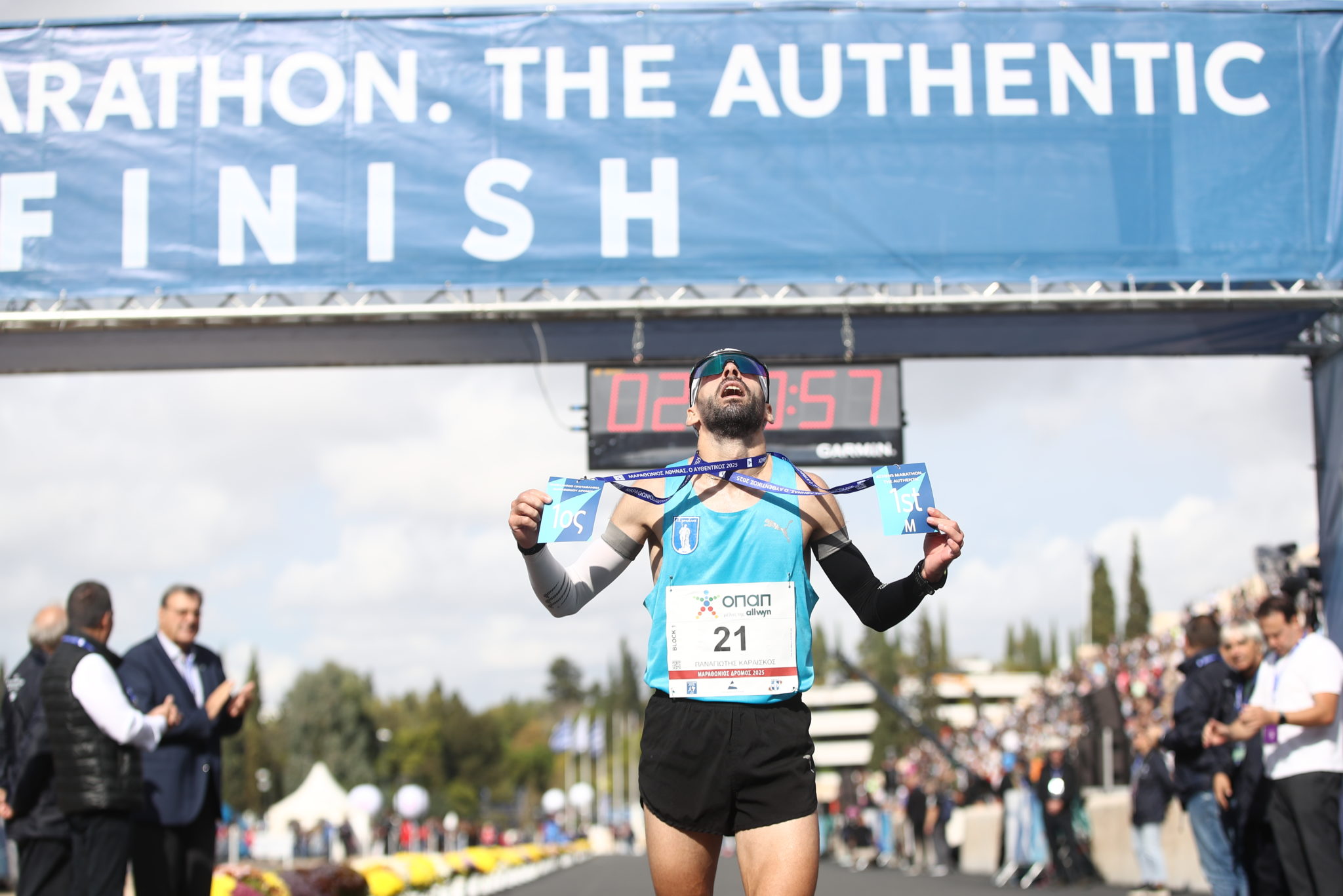42ος Αυθεντικός Μαραθώνιος: Ο Παναγιώτης Καραΐσκος τερμάτισε πρώτος στο Καλλιμάρμαρο